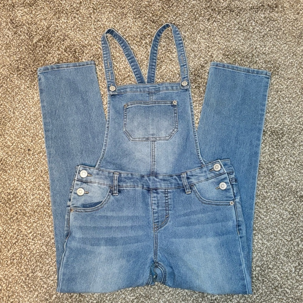 Women's Blue Denim Overalls
